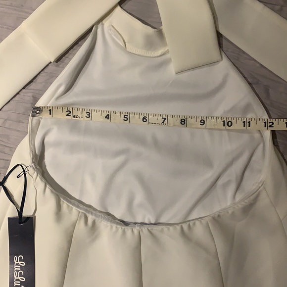 NWT Lulu’s off white shift dress - Picture 11 of 14